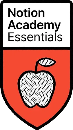 Notion Academy Essentials